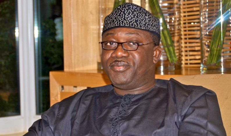 Minister of Mines and Steel Development and Former Governor of Ekiti State, Dr. Kayode Fayemi 