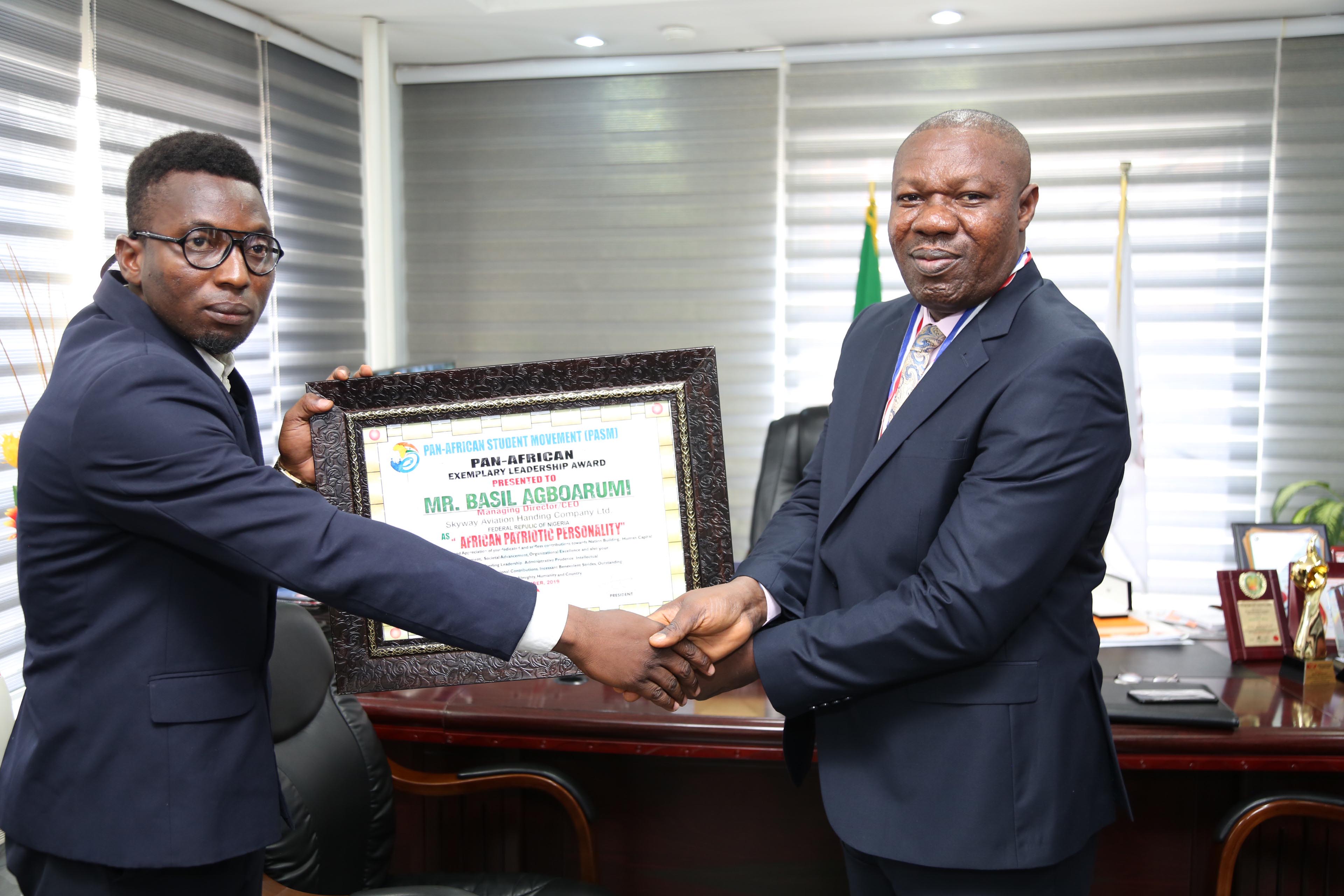 SAHCO CEO bags Pan African Northern Youth Council Awards