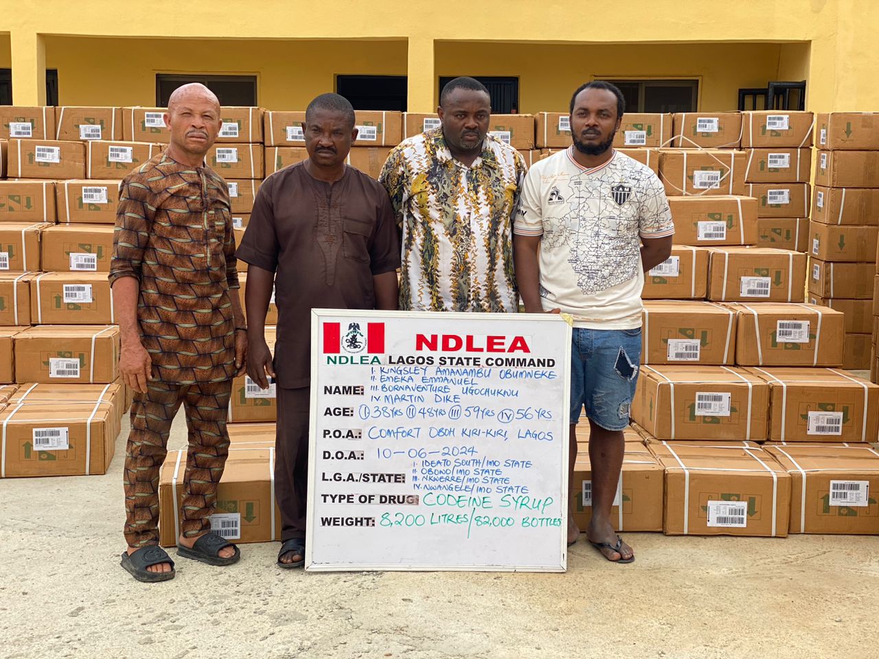 Ndlea Seizes N4.7billion Cocaine, Meth During Lagos Warehouse Raid 